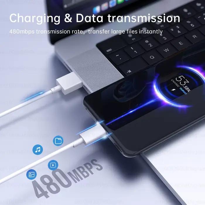 Câble de chargeur Xiaomi Original 120W 90W Usb Type C 6A Turbo Charge Wire pour Mi 17 Pro Max 14 13 Ultra Poco F8 F6 M6