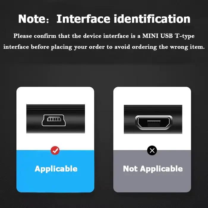 Câble Mini USB 1M 2M, câble Mini USB vers USB