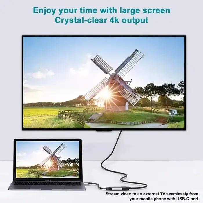 Câble USB C vers HDMI 4K @ 60Hz