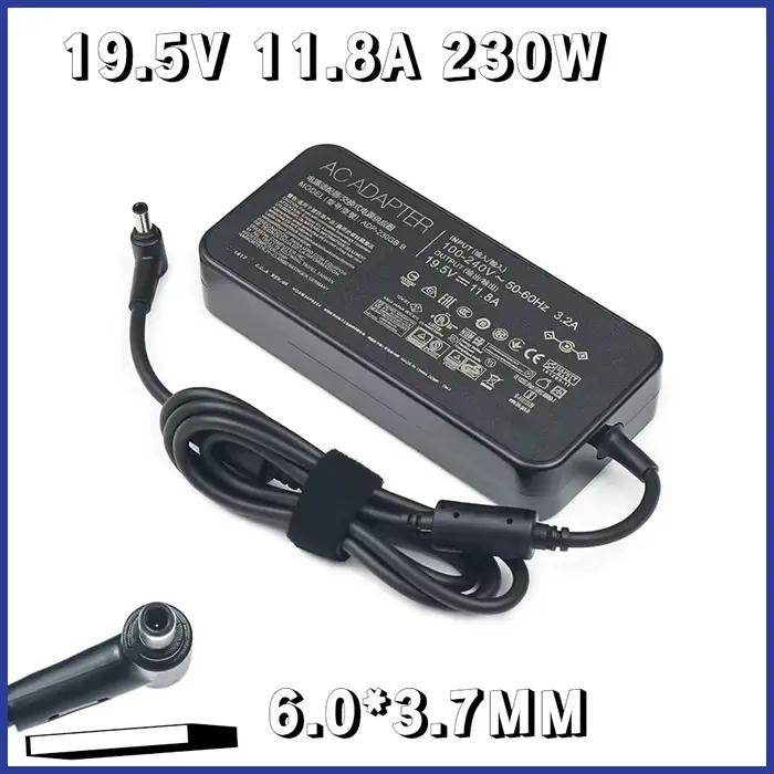 Adaptateur pour ordinateur portable 19.5V 11.8A 230W 6.0*3.7mm ADP-230GB B chargeur d'alimentation ca pour ASUS ROG Strix G531GV-DB76 UX581 UX581LV G512Laptop