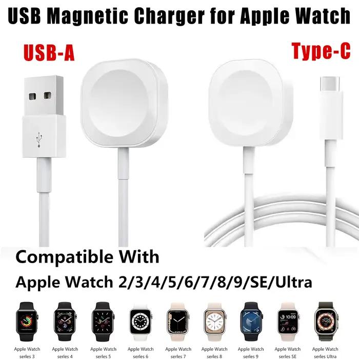 Câble de charge magnétique sans fil USB pour Apple Watch