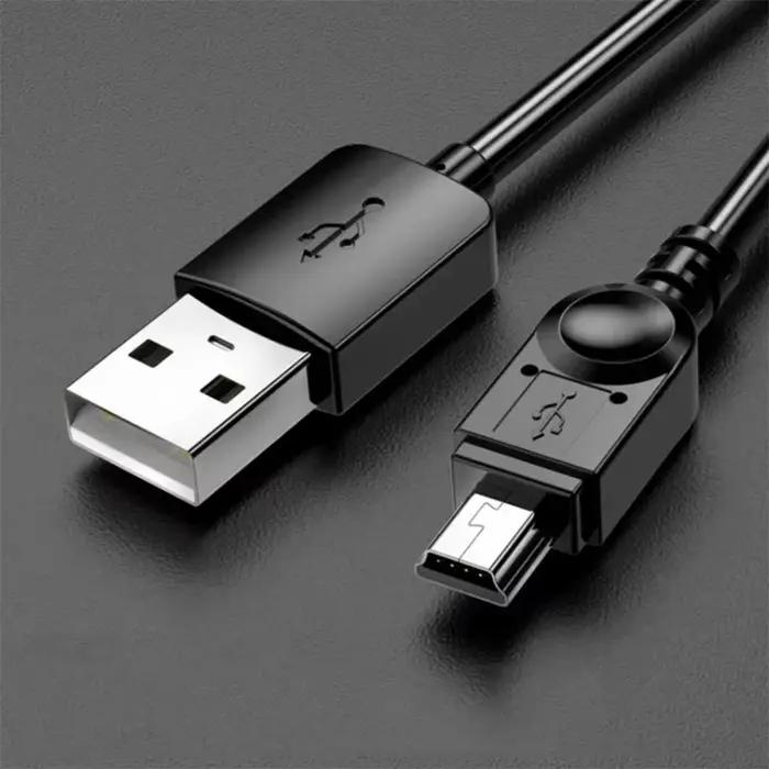Mini câble USB 0.25m 1m 2m pour charge rapide et transfert de données MP3 MP4 GPS appareil photo numérique HDD