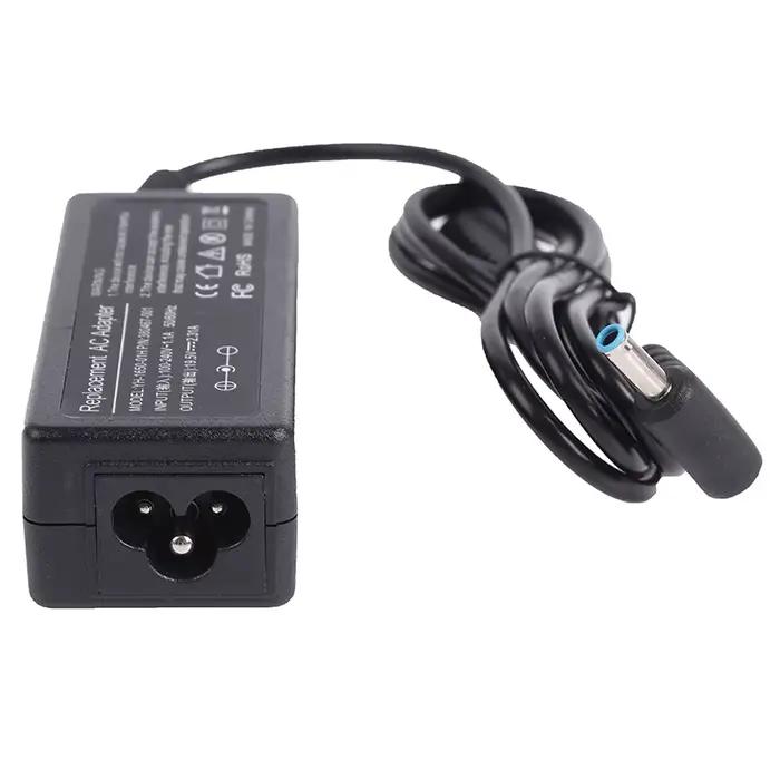 Chargeur 45W pour ordinateur portable HP KOQZM prise universelle 100-240V pour HP Stream 11 13 14 et autres modèles HP recharge rapide et sûre