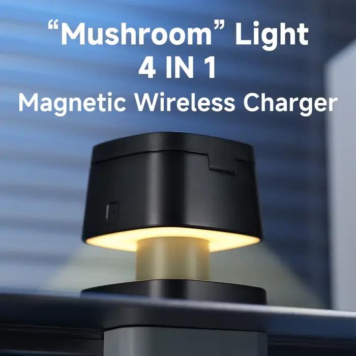 Chargeur sans fil magnétique 3 en 1 pour iPhone 17 16 15 14 13 12, Station de charge rapide pour Apple Watch 10 9 8 7 6 5 Airpods 2 3 Pro