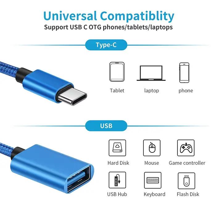 Câble adaptateur USB OTG