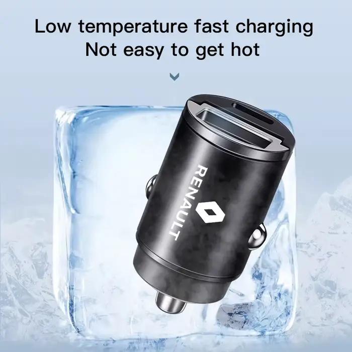 Chargeur USB double port 200W pour voiture