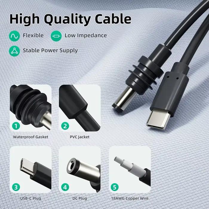 Pour Starlink Mini câble 2M (6
