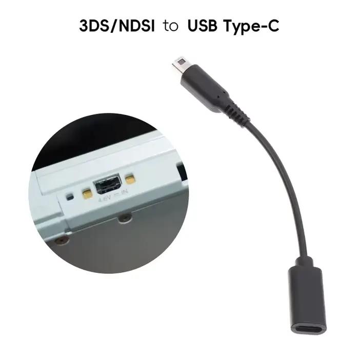 Câble de charge Type-C pour 3DS