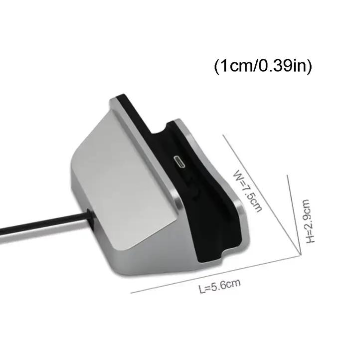 Chargeur de bureau USB-C rapide et élégant avec câble intégré pour Huawei P9 Plus et autres smartphones occasions quotidiennes spéciales