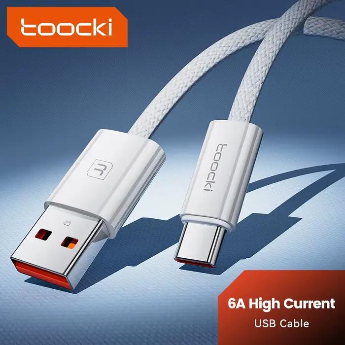 Toocki-Câble SnapUSB de Type C 66W