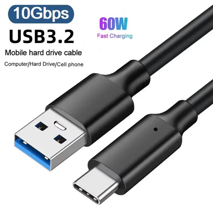 Câble USB3.2 10 Gbps Type C