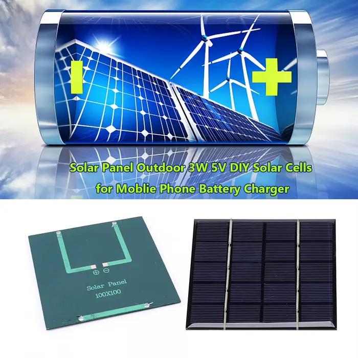 Chargeur de panneau solaire 3W 5V