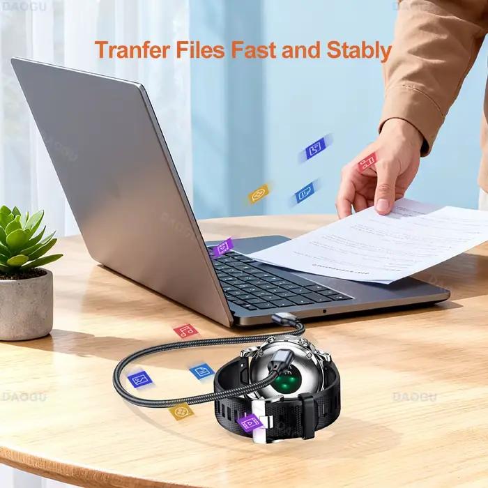 Câble de charge et données USB 1.2m pour Garmin Forerunner 945 935 Fenix 8 7 7S 6 6S 5 Plus Vivofit 3 Venu 2 Occasions Spéciales