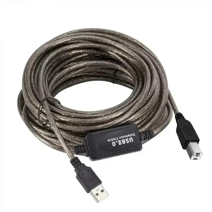 Câble USB 2.0 B 10M 15M avec puce