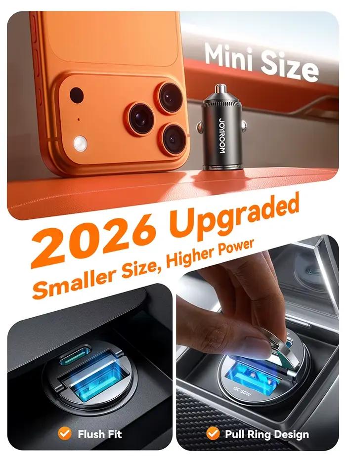 Joyroom – mini chargeur de voiture 125W
