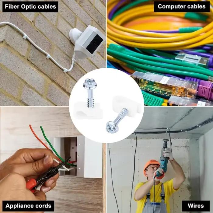 Clips gestion câbles Type C