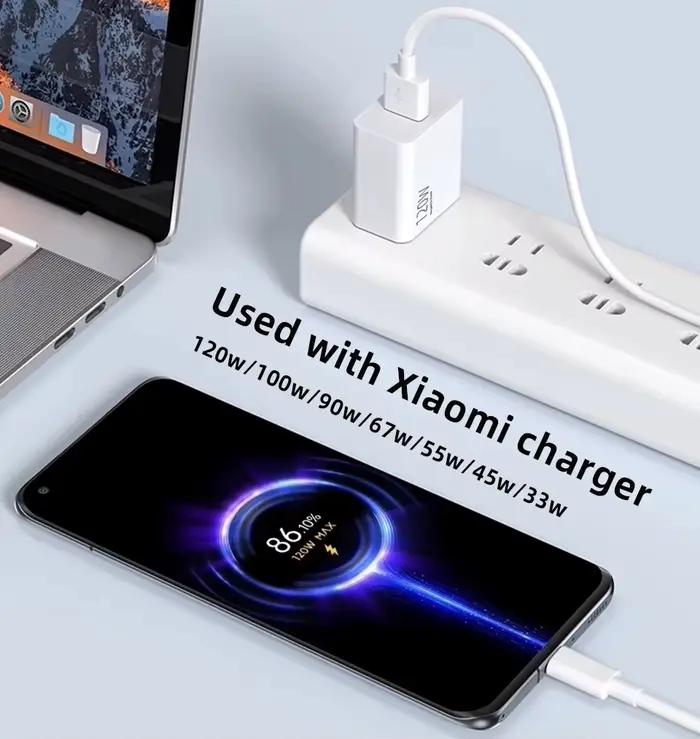 Câble Type C Original XIAOMI Redmi 120W 6A