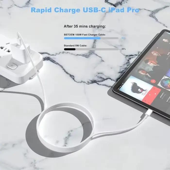 Câble de charge rapide Type C vers Type C