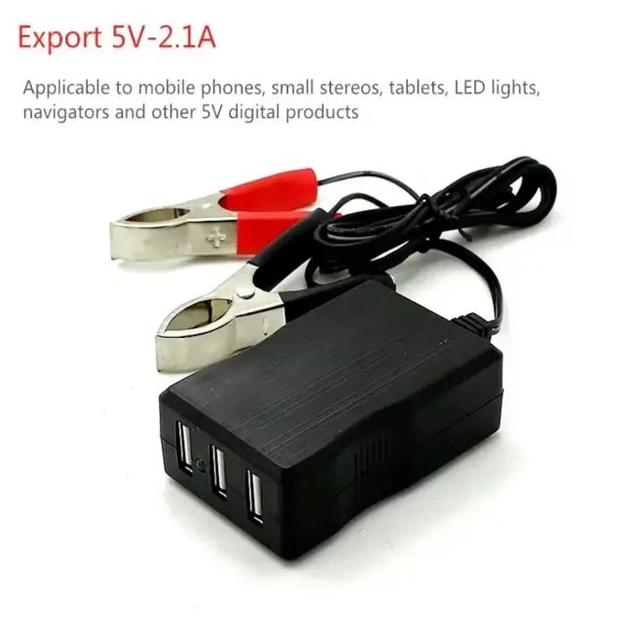 Chargeur de téléphone portable multi-ports 12v 24v