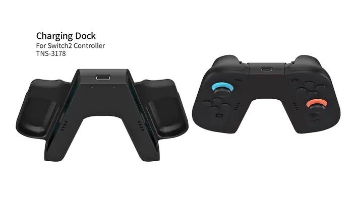 Support de charge portable pour manettes Nintendo Switch 2