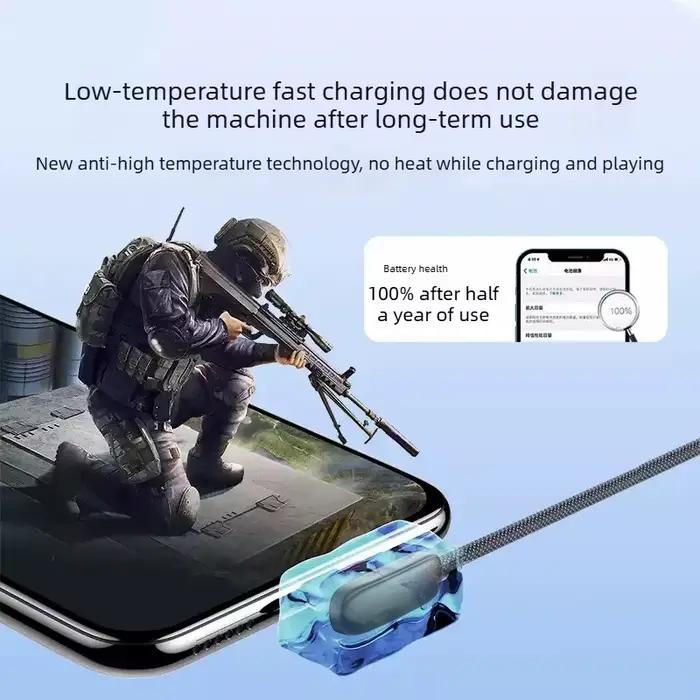 Câble de charge rapide 100W à angle droit 90 degrés USB C Type C, cordon de données pour téléphone portable, câble de charge rapide pour Samsung MI