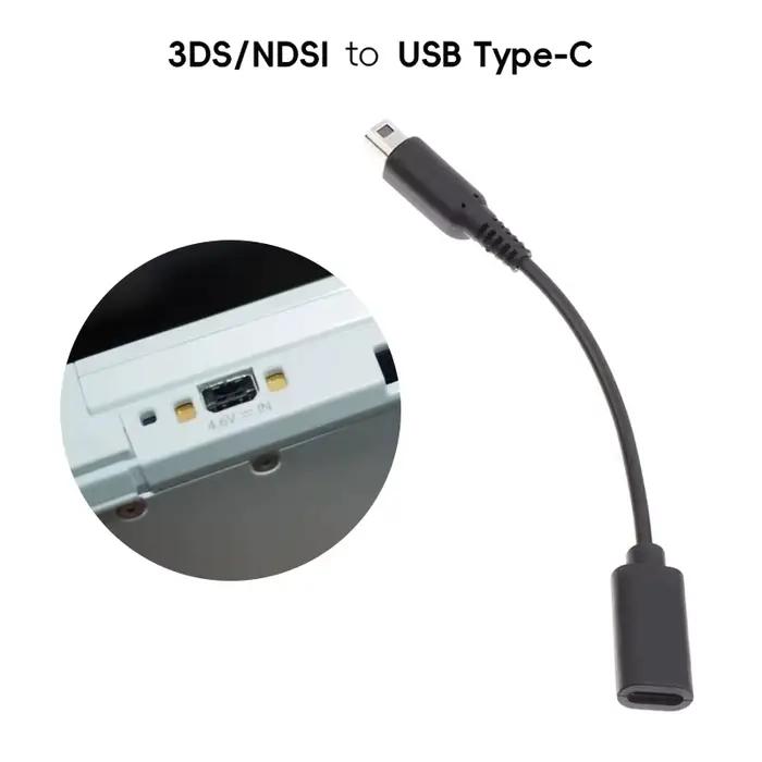 Câble de charge DATA FROG Type-C vers 3DS