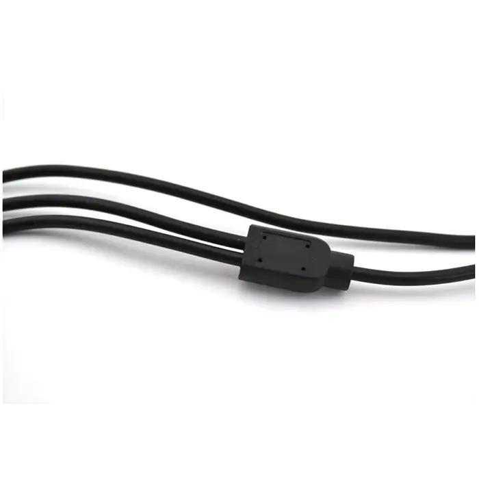 Câble de chargeur USB 2 en 1 de 1.2M