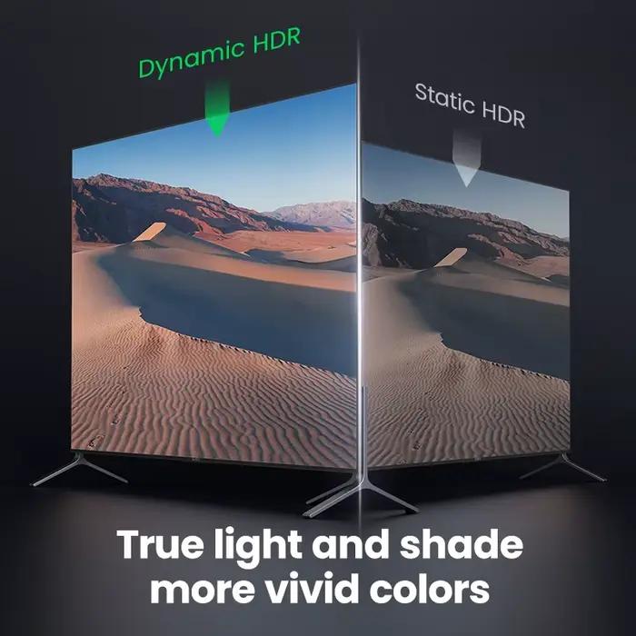 Câble HDMI 2.1 2.0 UGREEN Ultra Haute Vitesse 4K 8K/60Hz 4K/120Hz pour Xiaomi Mi Box PS5 Dolby Vision 48Gbps Compatible