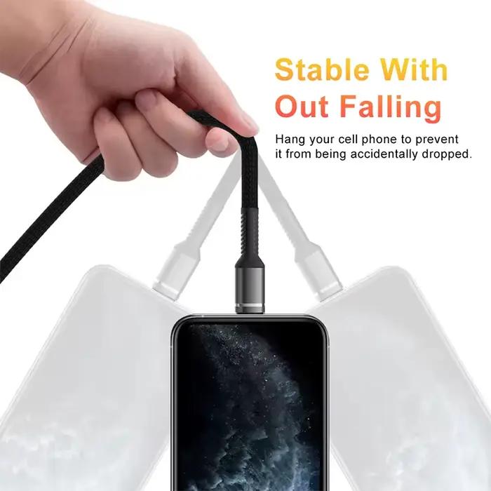 Câble Lightning à charge rapide PD MFI USB C vers