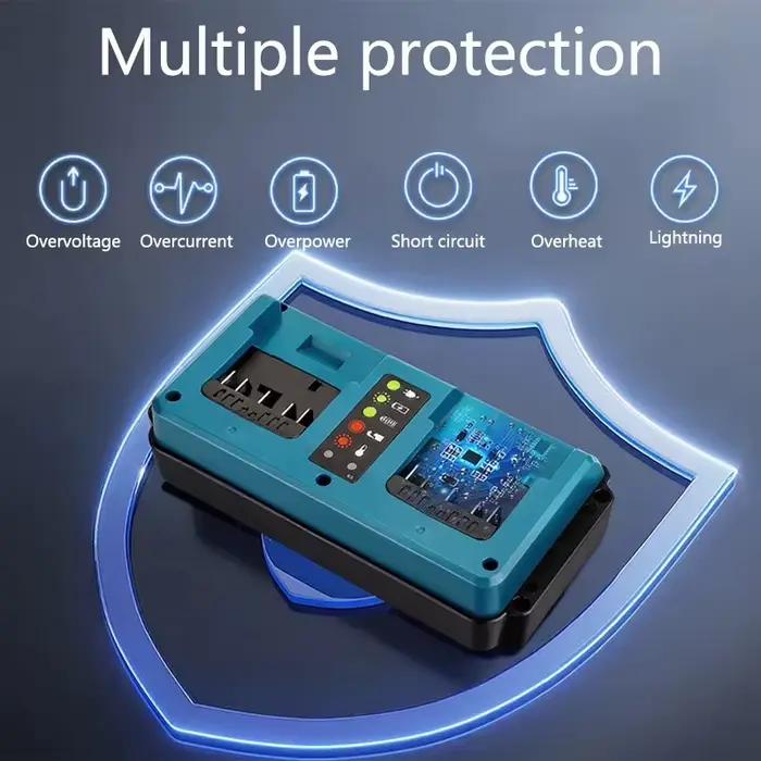 Chargeur de batterie Li-ion 2 ports