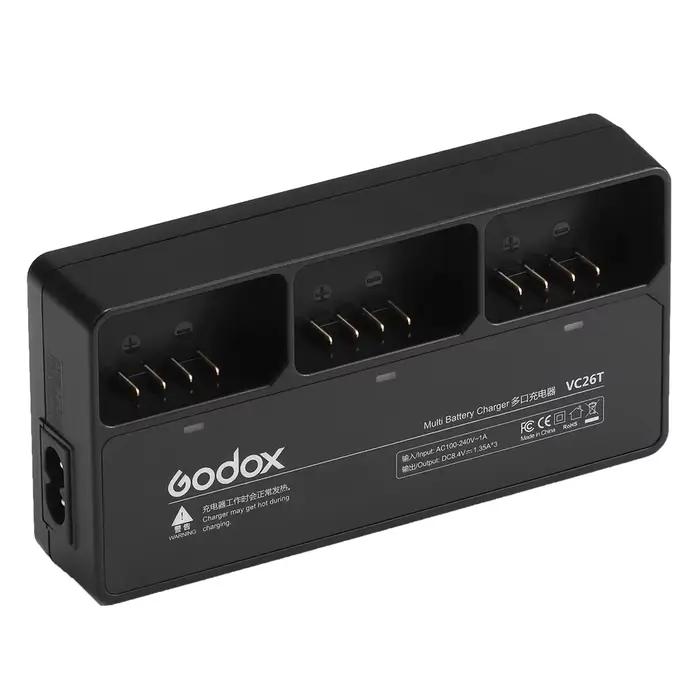 Godox Original VC26 Chargeur USB/VC-26T AC Multi