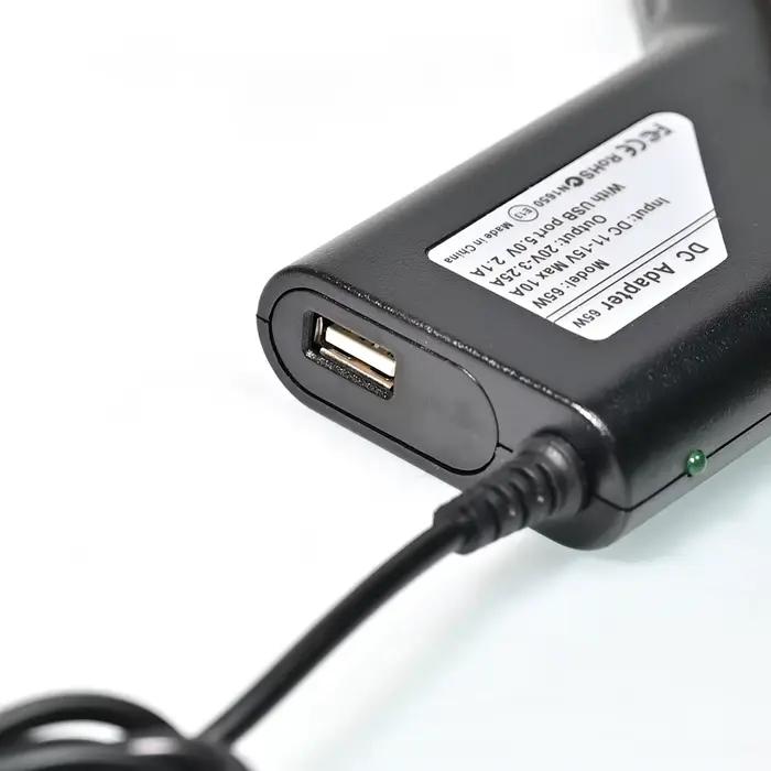 Chargeur de voiture 20V 3.25A 65W