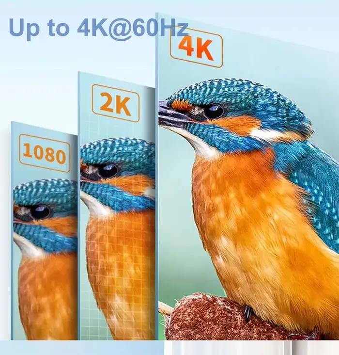Câble Mini HDMI 4K 60Hz HDMI vers Mini HDMI 2.0