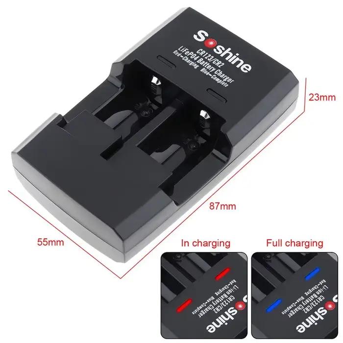 Chargeur USB universel pour batterie au lithium, CRree, CR2, 14250, 16340, Touriste, Nouveau, Portable