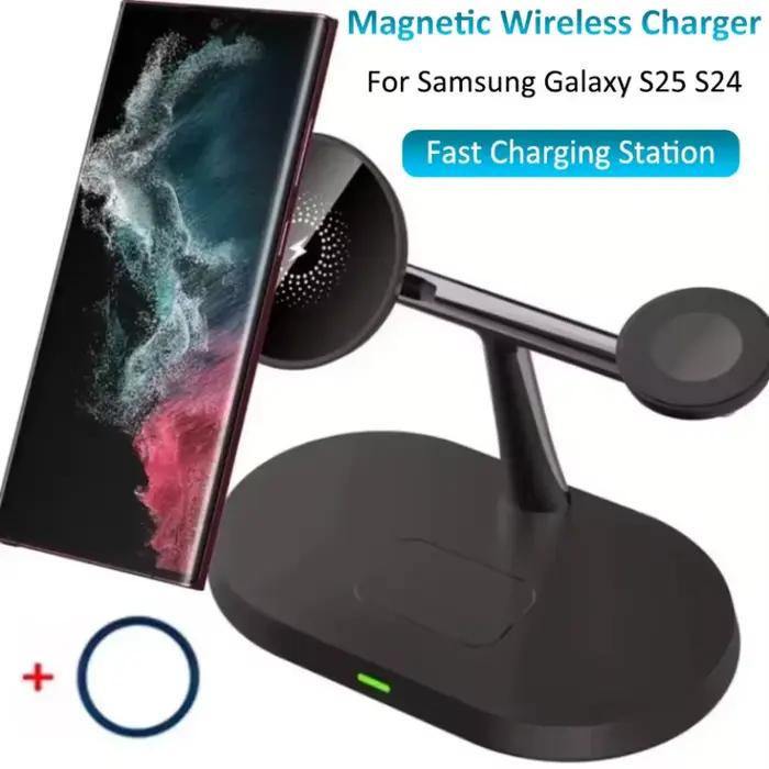 Chargeur sans fil magnétique 3 en 1