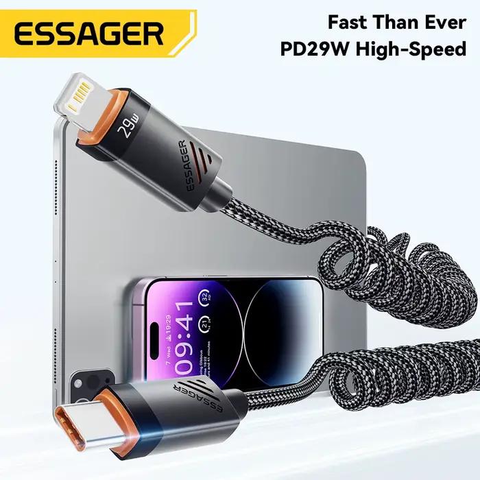 Essager – câble USB C vers Lightning PD 29W