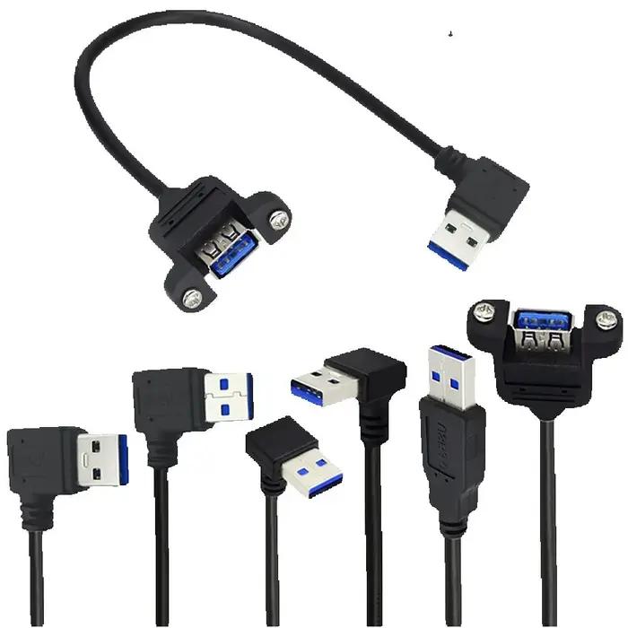 Extension USB 3.0 coudée à 90 degrés