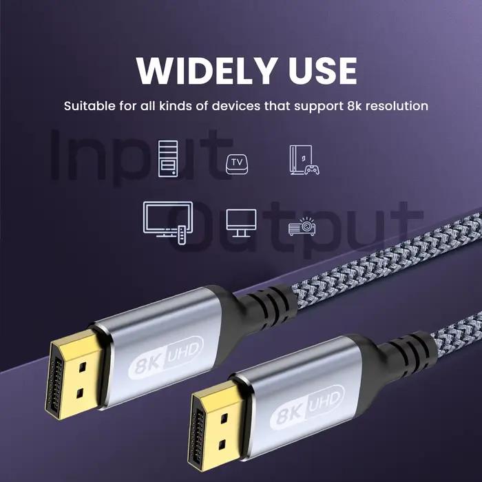 Câble DisplayPort 8K DP