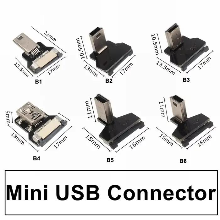 Connecteurs de prise Micro USB Type C