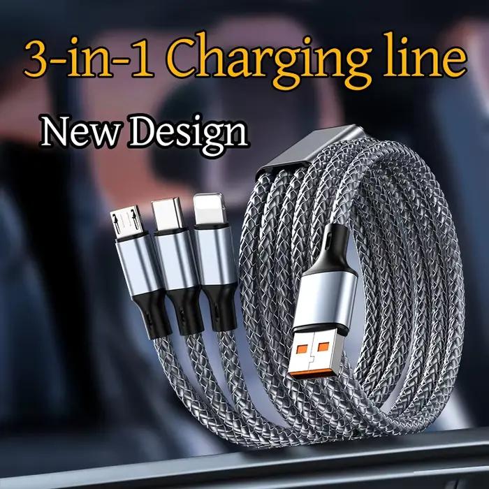 Câble de charge rapide multi-prises
