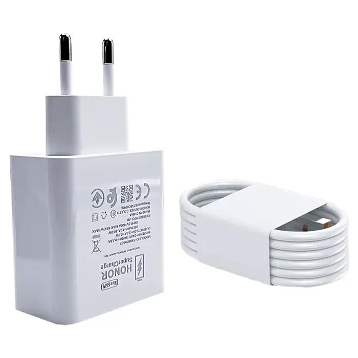 Chargeur Super Rapide 66W pour Honor X9 X40 X30 X20 90 80 70 60 50 Pro SE Magic VS Fold V2 3 4 5 Play5 Occasions Spéciales Recharge Intelligente