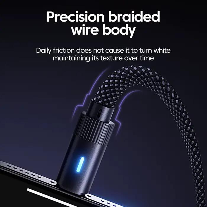 Olaf 100W 90 ° Câble USB C de type C à type C