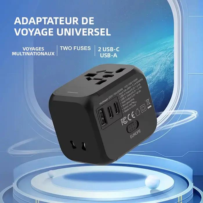 Adaptateur de voyage universel