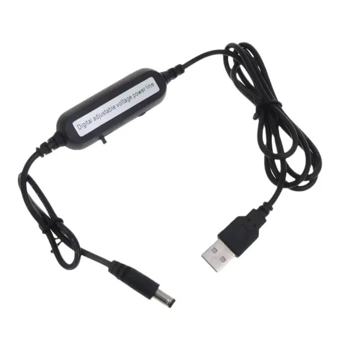 Câble de tension de sortie réglable USB 5V à 1.5V 3V 4.5V 6V 9V 12V