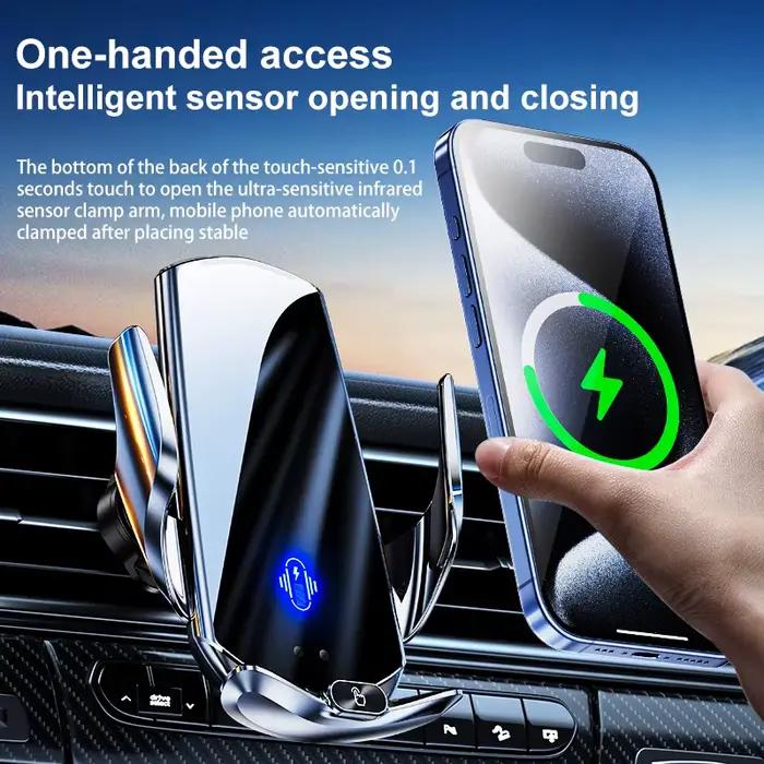 Support de téléphone sans fil pour voiture 15W