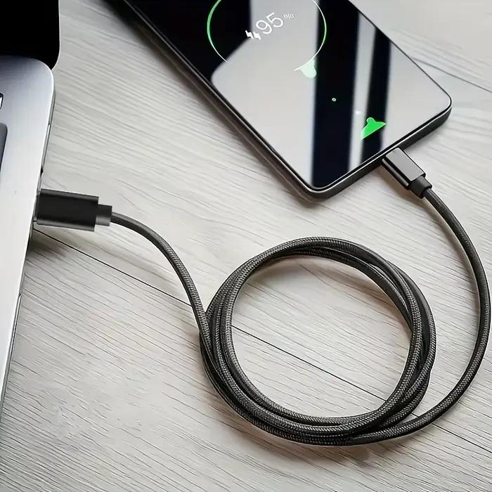 Type C de chargeur rapide 60W vers le câble de données