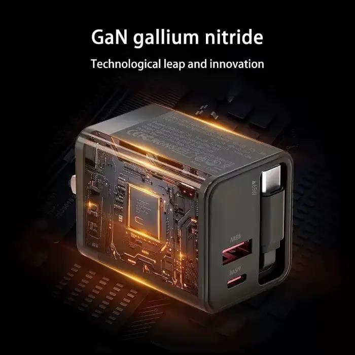 Tête de charge rapide GaN PD USB-C 120W