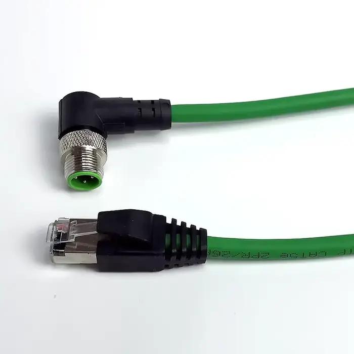 Câble de connecteur M12 à RJ45 M12