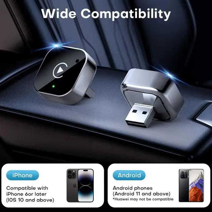 Adaptateur sans fil CarPlay Android Auto