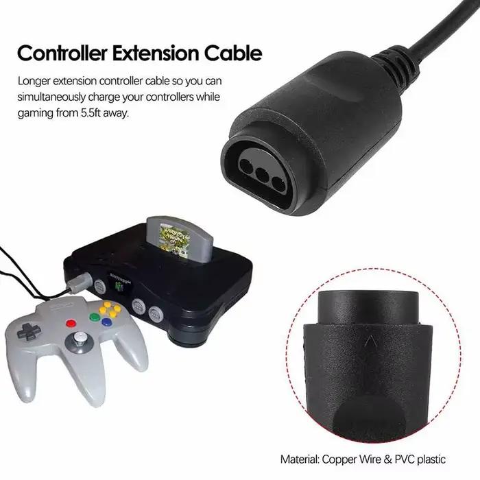 Câble d'extension pour Console de jeu N64